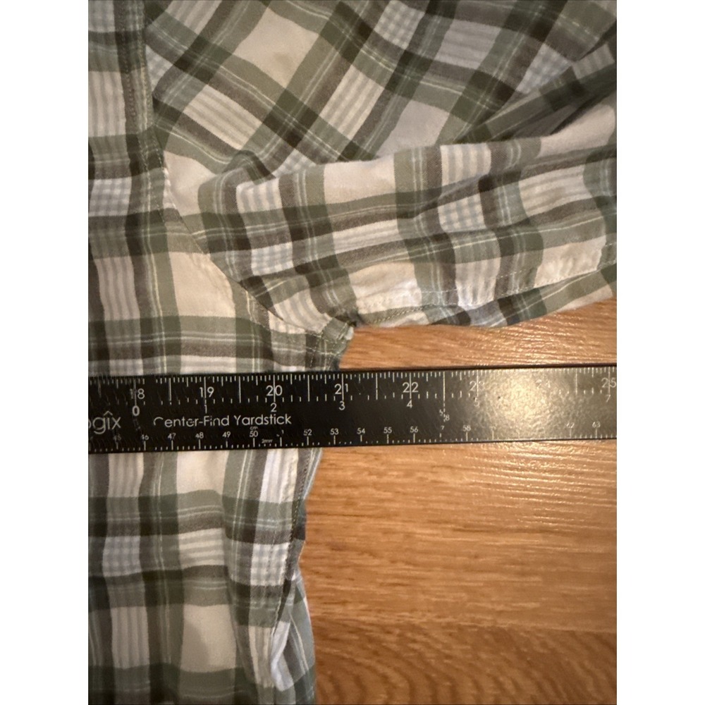 J. Crew Indian Madras Shirt Men's Medium Multicolor Plaid Light Weight Cotton - Picture 3 of 6